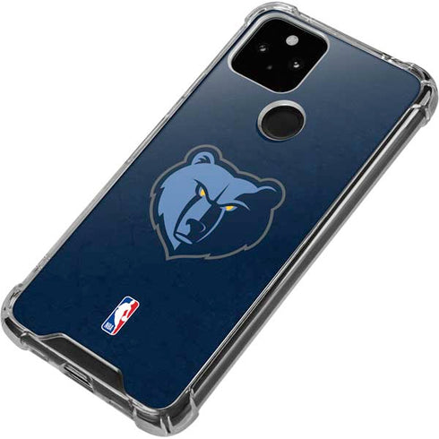 NBA Memphis Grizzlies Distressed Google Pixel 4a 5G Clear Case